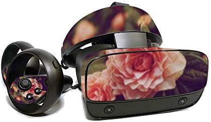 עור אויססקינס עבור Rift Oculus S - ורדים וינטג '| כיסוי עטיפת מדבקות ויניל מגן, עמיד וייחודי ויניל | קל ליישום, להסיר ולשנות